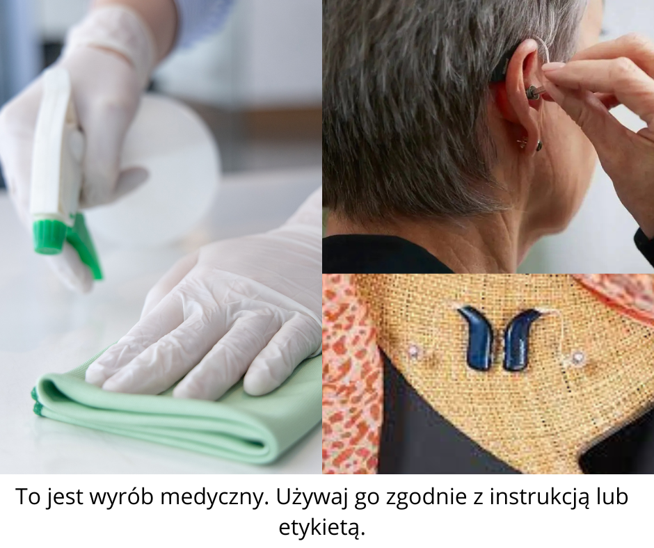 czyszczenie aparatu słuchowego